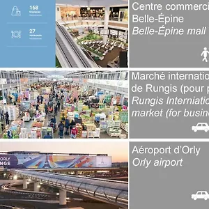  Appartement Paisible Et Bien Situe - Proche Aeroport D'orly Et Tramway Pour Paris